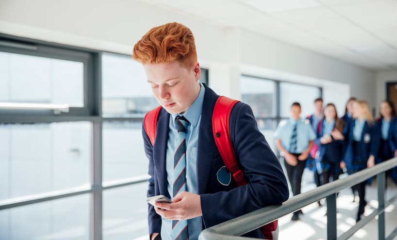 Image of a school student