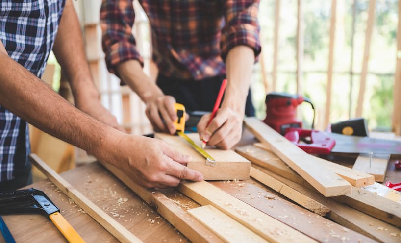 Measuring wood